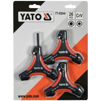 Atslēgu komplekts HEX, INCH, TORX (26 gab.) YATO