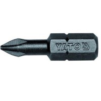 Насадка-бита PH 1x25мм PHILLIPS 1/4" (6.3мм) 5 шт. YATO