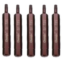 Насадка-бита T25-70мм TORX 3/8" (5шт.) CHANGLU TOOLS