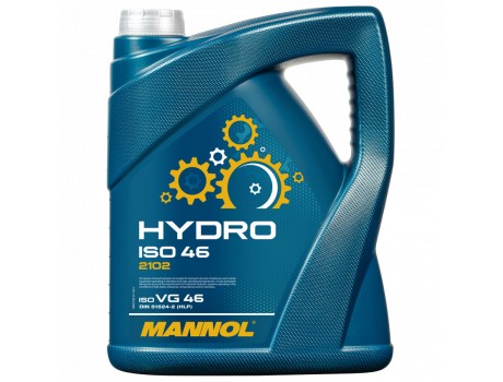 Минеральное гидравлическое масло HYDRO ISO 46 5л MANNOL