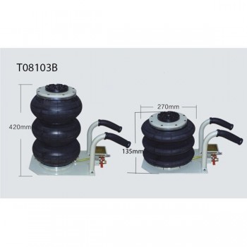 Пневматический домкрат 3т (3 подушки) без ручки