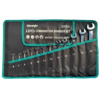 Combination wrench set 12pcs (6-22mm)