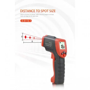 Digital infra-red thermometer / pirometer 550°C