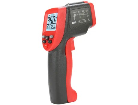 Digital infra-red thermometer / pirometer 900°C