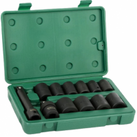 1/2" Dr. Impact socket SAE set 12pcs