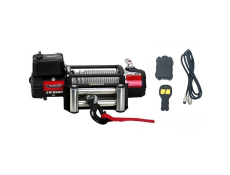 Electric winch (Muscle Lift) 24V 12500Lbs/5665kg with radio remote control T-MAX