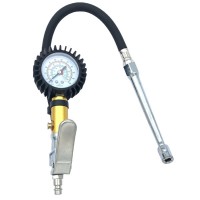 Tire inflating gun with manometer (long nozzle) 15bar