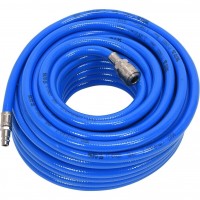 Rubber air hose with quick couplers PVC (Ø10x14mm), 10m YATO