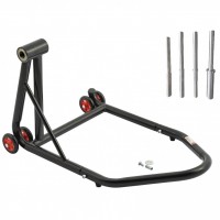 Motorcycle single sided swingarm stand for rear wheel with pins 340kg 