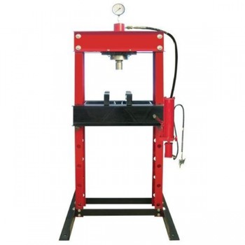 Pneumatic / hydraulic shop press with gauge 30t TONGLI