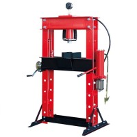 Pneumatic / hydraulic shop press with gauge 40t TONGLI
