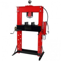 Pneumatic / hydraulic shop press with gauge 50t TONGLI