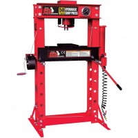 Pneumatic / hydraulic shop press with gauge 50t TONGRUN