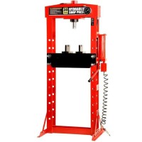 Pneumatic / hydraulic shop press with gauge 30t TONGRUN