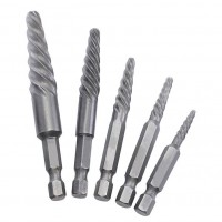 Extractor set 6pcs (thick) 1/4" HEX
