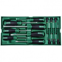 Tray. Screwdriver set 13pcs. SATA