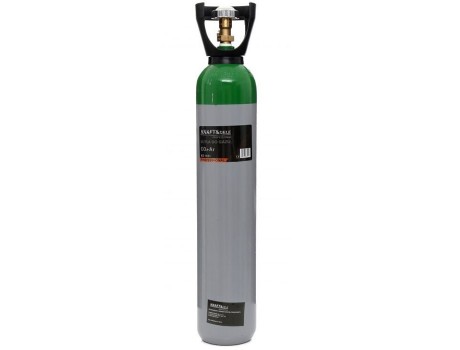 Gas cylinder for CO2 gas EMPTY 8L Kraft & Dele