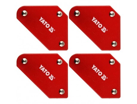 Magnetic welding holder set (4pcs)(45°-90°-135°) YATO