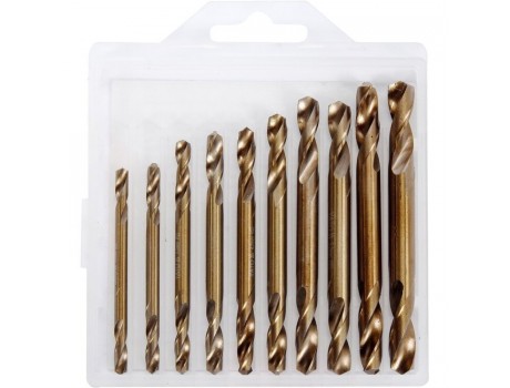 Twist drill set HSS double-sided (10pcs) 3.0-6.0mm DiN338 YATO