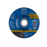 Шлифовальный круг PFERD E125-2.8 A46 P PSF-INOX-DUO