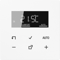 Room thermostat display, LS range, white, LB Management TRDLS1790WW JUNG