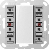 Push-button module 24V, 20 mA, 2-gang, 4-channel, A series A5224TSM JUNG