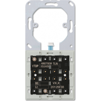 Push-button extension module, 2 gang, KNX 4092TSEM JUNG