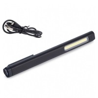 COB (3W) + LED rechargeable work light with laser 200lm, 3.7V 750mAh