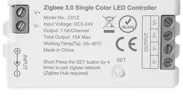 Single color LED controllers