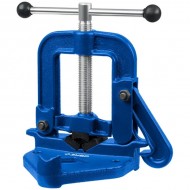 Clamping vice for pipes