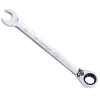Combination ratchet spanner 24mm with switch CrV 72T King Tony