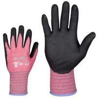 Work gloves knitted from polyester spandex size 6/XS 132