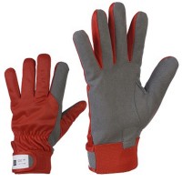 Work gloves made of non-slip original synthetic AMARA leather 7/S 303