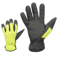 Work gloves made of water-repellent and durable synthetic leather, size 7/S 356