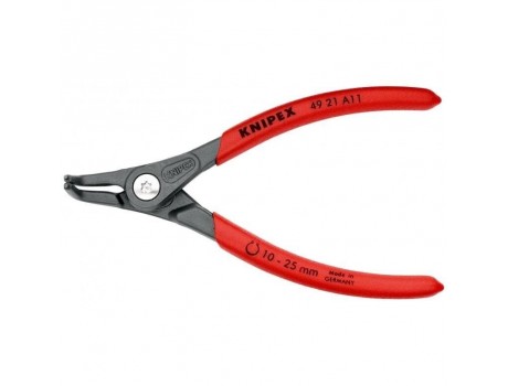 Precision circlip pliers. External. Bent 130mm (Ø10-25mm) KNIPEX