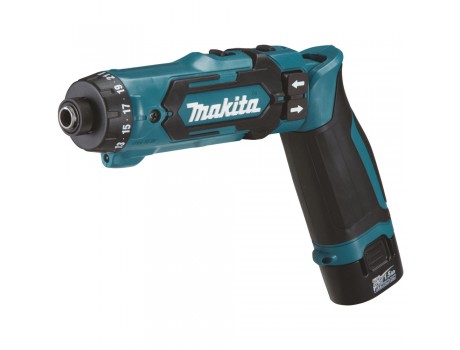 Аккумуляторный шуруповерт DF012DSJ 7.2V (2х1.5 Ач + зарядка) в кейсе Makita