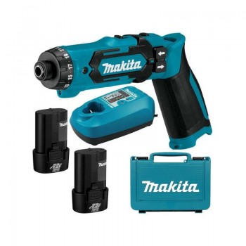 Аккумуляторный шуруповерт DF012DSJ 7.2V (2х1.5 Ач + зарядка) в кейсе Makita