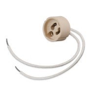 Bulb holder GU10 2A porcelain Pawbol