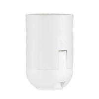 Bulb holder E27 4A white Pawbol