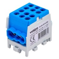 Terminal 2x25-4x16mm Al/CU, blue HLAK Vexen