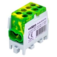 Terminal 2x25-2x16mm Al/CU, yellow/green HLAK Vexen