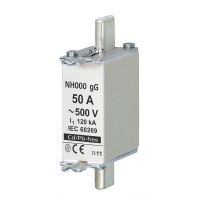 Предохранитель NH 000/gG 50A 500V Vexen