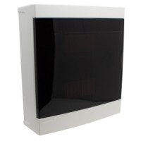 Flush-mounting cabinet for masonry matte door 24 modules Vexen