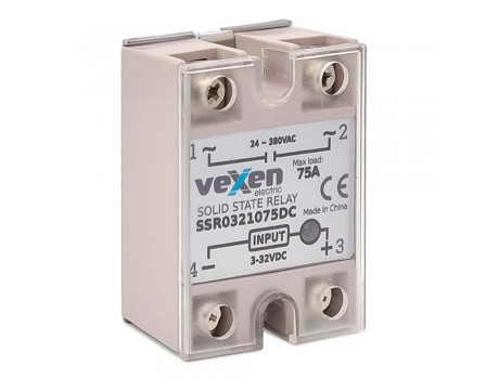 Solid state relay 1NO, 75A, 3-32VDC Vexen