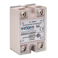 Cietvielu relejs 1NO, 60A, 3-32VDC Vexen