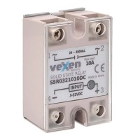 Cietvielu relejs 1NO, 10A, 3-32VDC Vexen