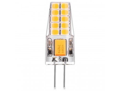 LED лампочка G4 2.5W 200lm 360* 2700K 10x29mm AC/DC12V LEDURO диммируемая