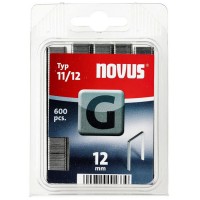 Plakanās skavas G tips 11/12mm (10.6x1.25mm) 600gb Novus