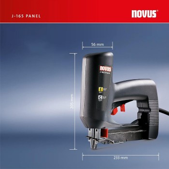 Степлер электрический J-165 Panel (15-26мм, Е16-25мм) Novus
