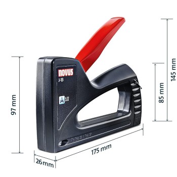 Степлер J-13 (4-10мм) Novus